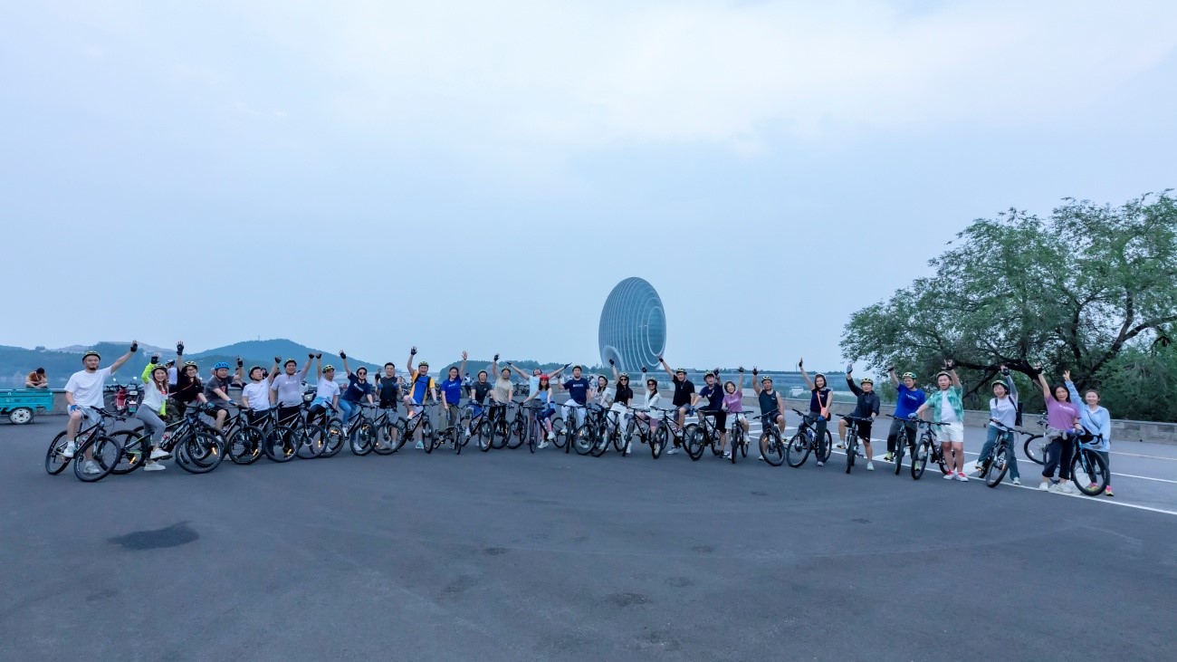 「騎行雁棲湖，凝聚團(tuán)隊(duì)力！」 一日騎行團(tuán)建，挑戰(zhàn)與美景同行！