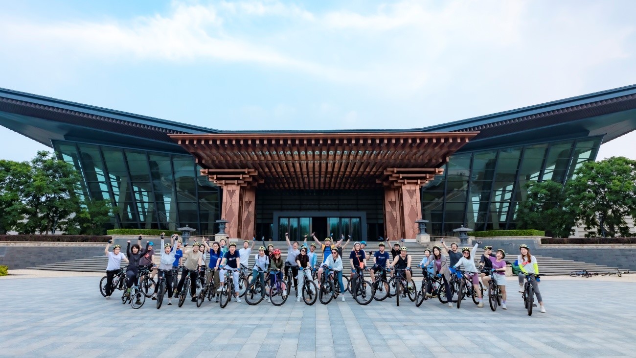「騎行雁棲湖，凝聚團(tuán)隊(duì)力！」 一日騎行團(tuán)建，挑戰(zhàn)與美景同行！